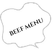 beef menu